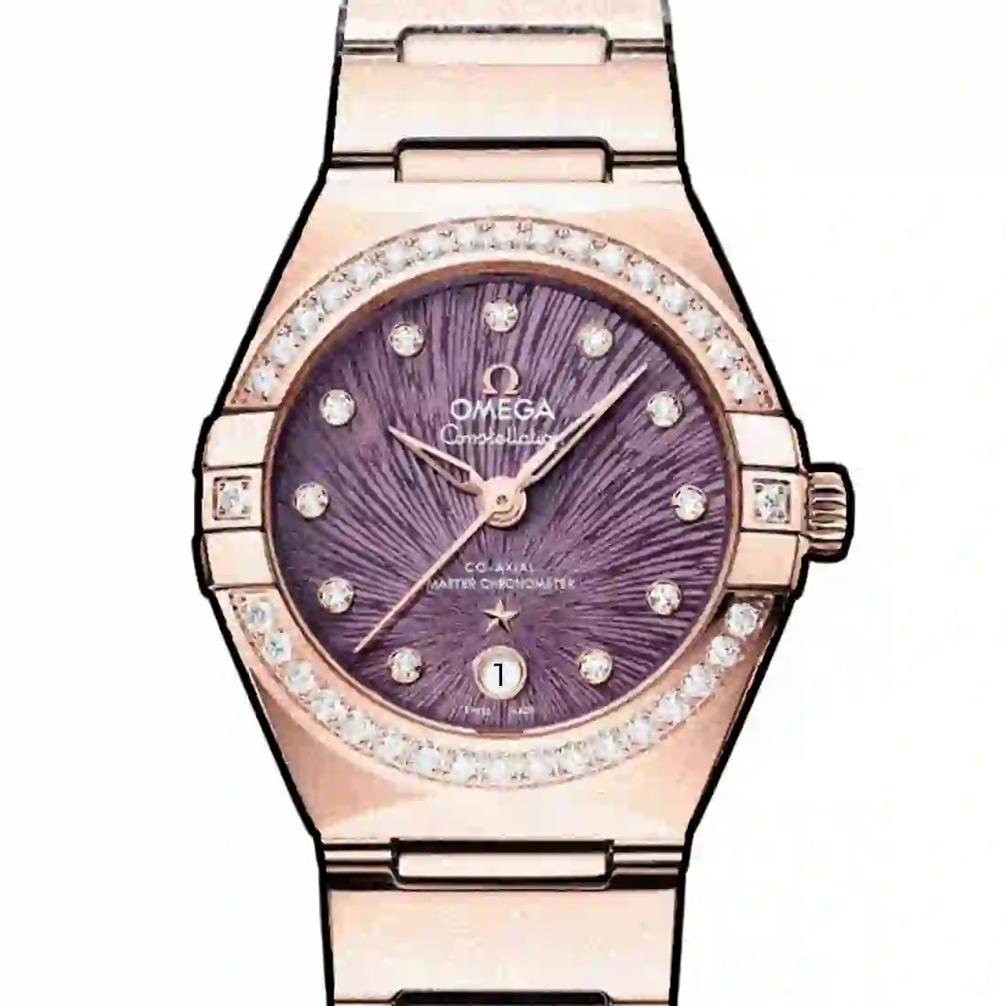 Omega Constellation Automatic Purple 29mm