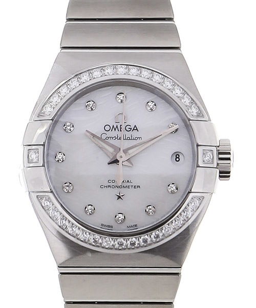 OMEGA Constellation Automatik Perlmutt