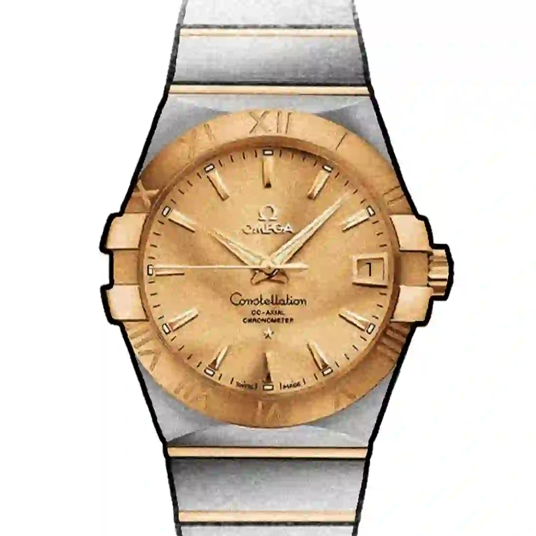 OMEGA Constellation Automatik Beige