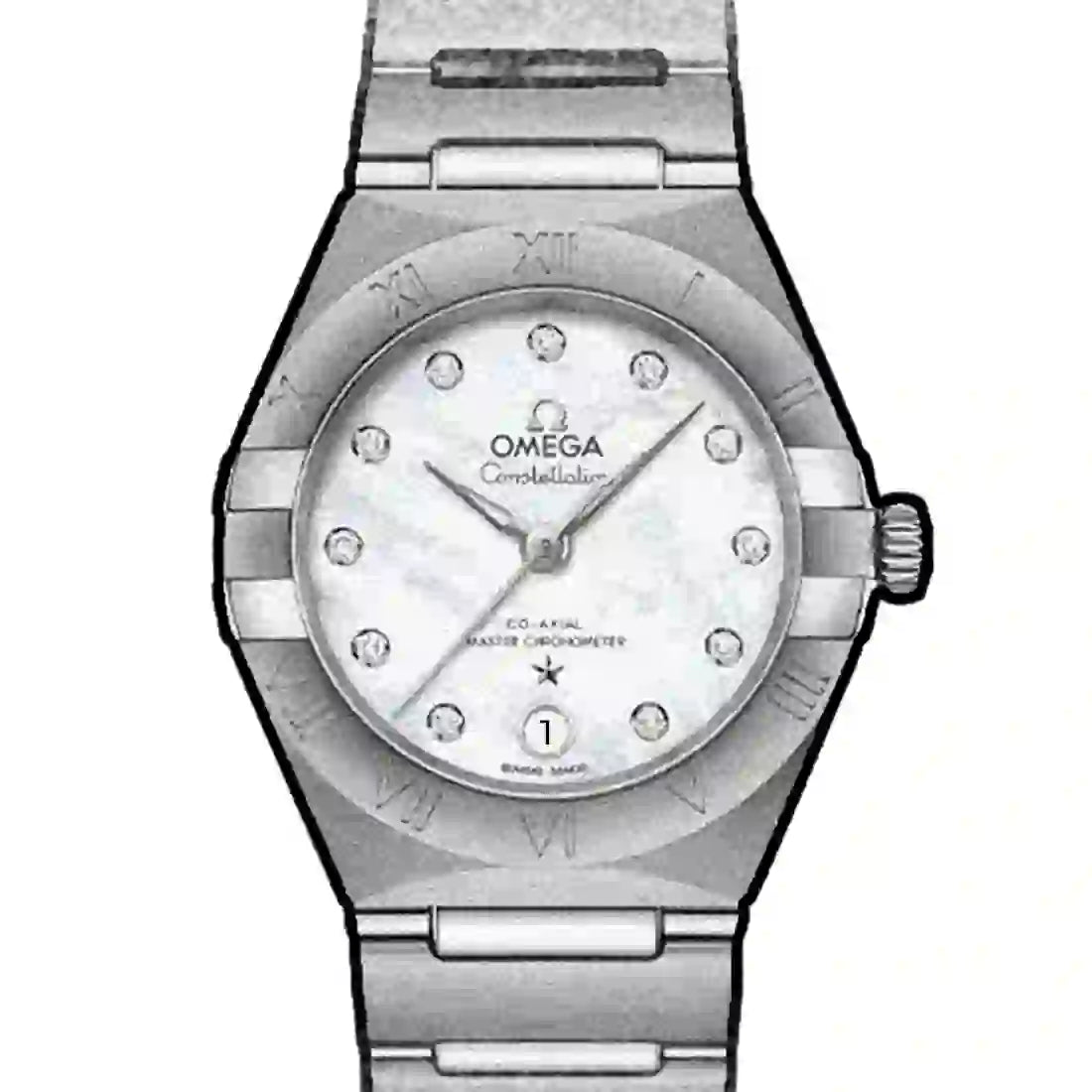 Omega Constellation Automatik Perlmutt