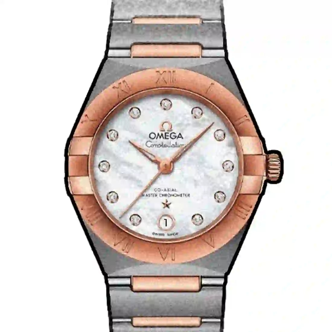 Omega Constellation Automatik Perlmutt