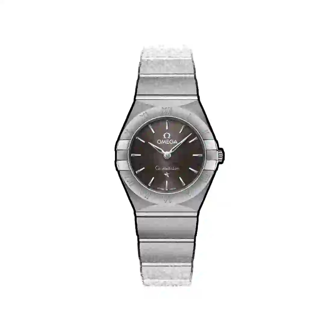 Omega Constellation Quarz Grau