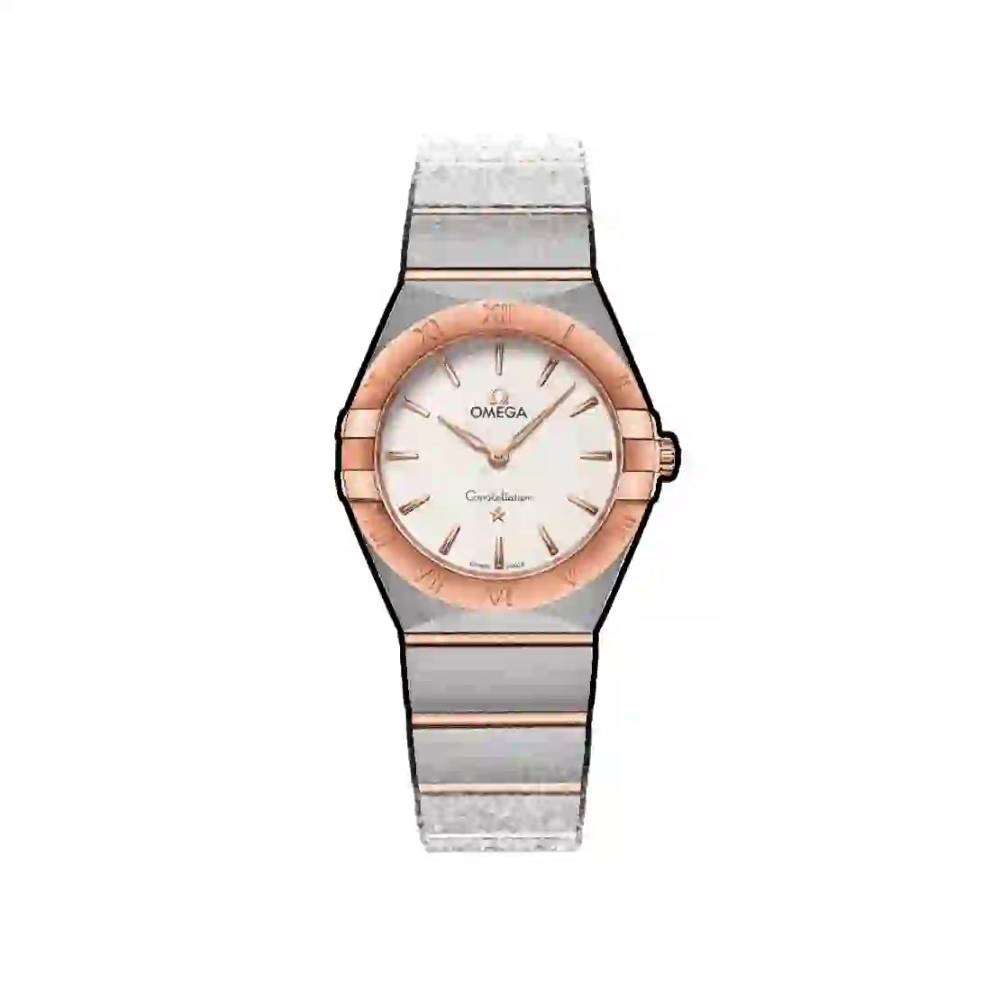 OMEGA Constellation Quarz Silber