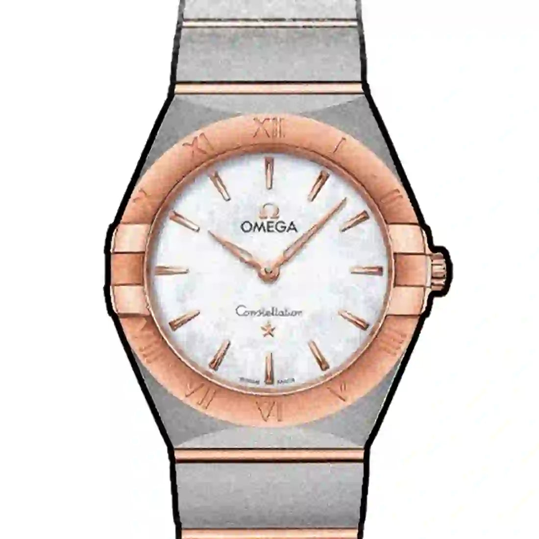 Omega Constellation Quarz Perlmutt