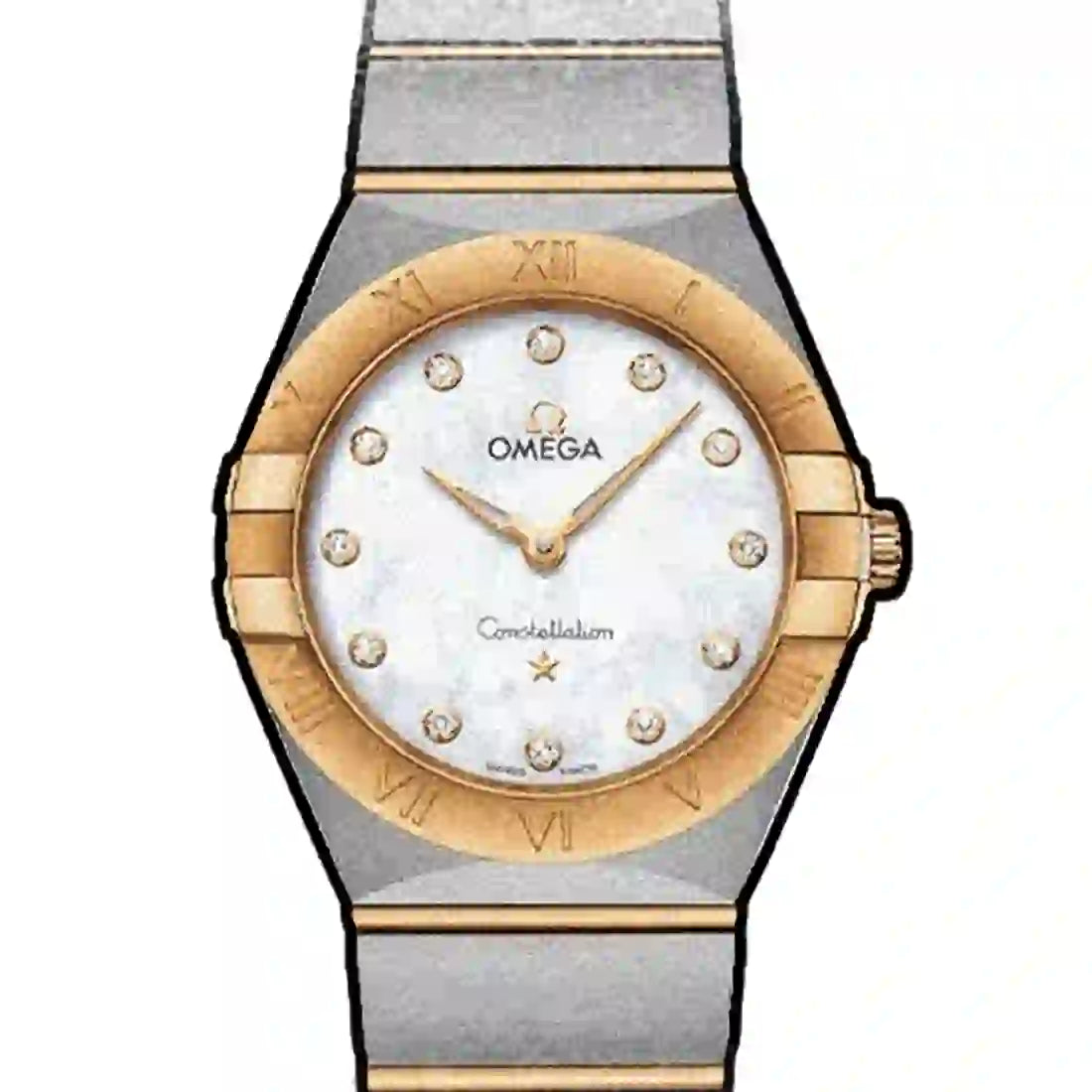 Omega Constellation Quarz Perlmutt