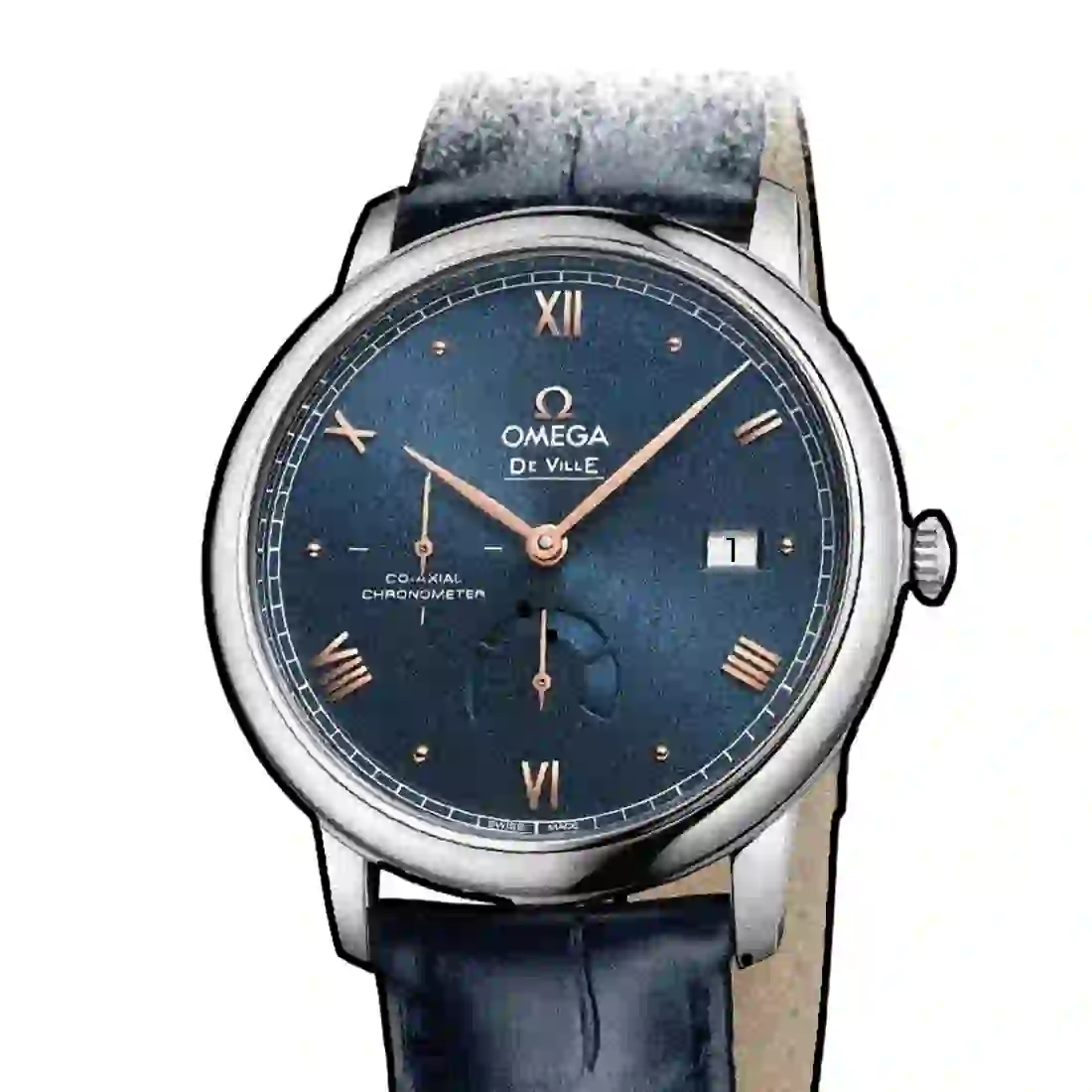 Omega De Ville Prestige Automatic Blue 40mm