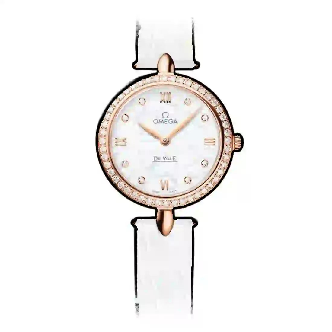 Omega De Ville Quartz White 27mm