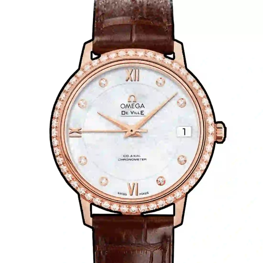 Omega De Ville Automatic Mother of Pearl 33mm