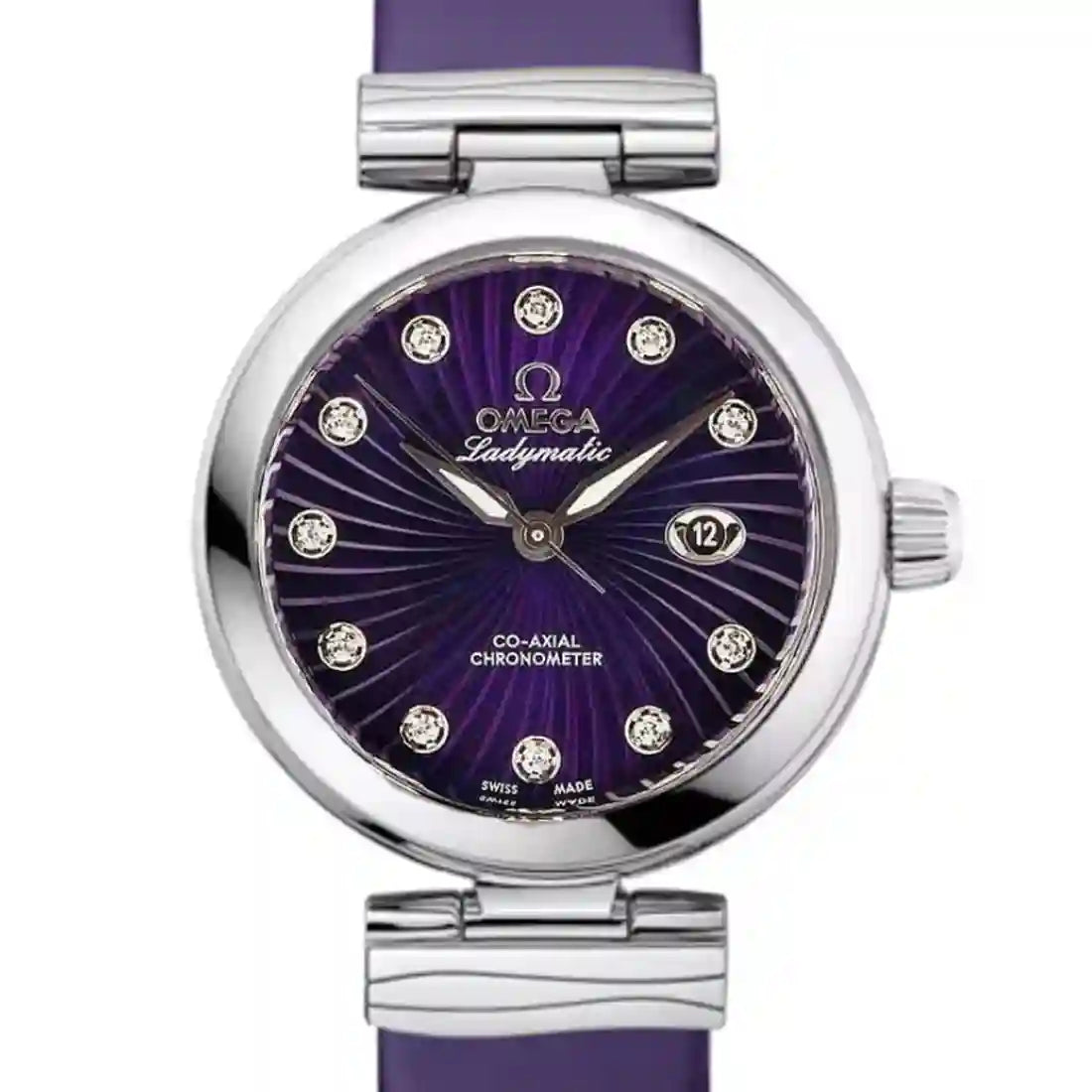 Omega De Ville Ladymatic Automatic Purple 34mm