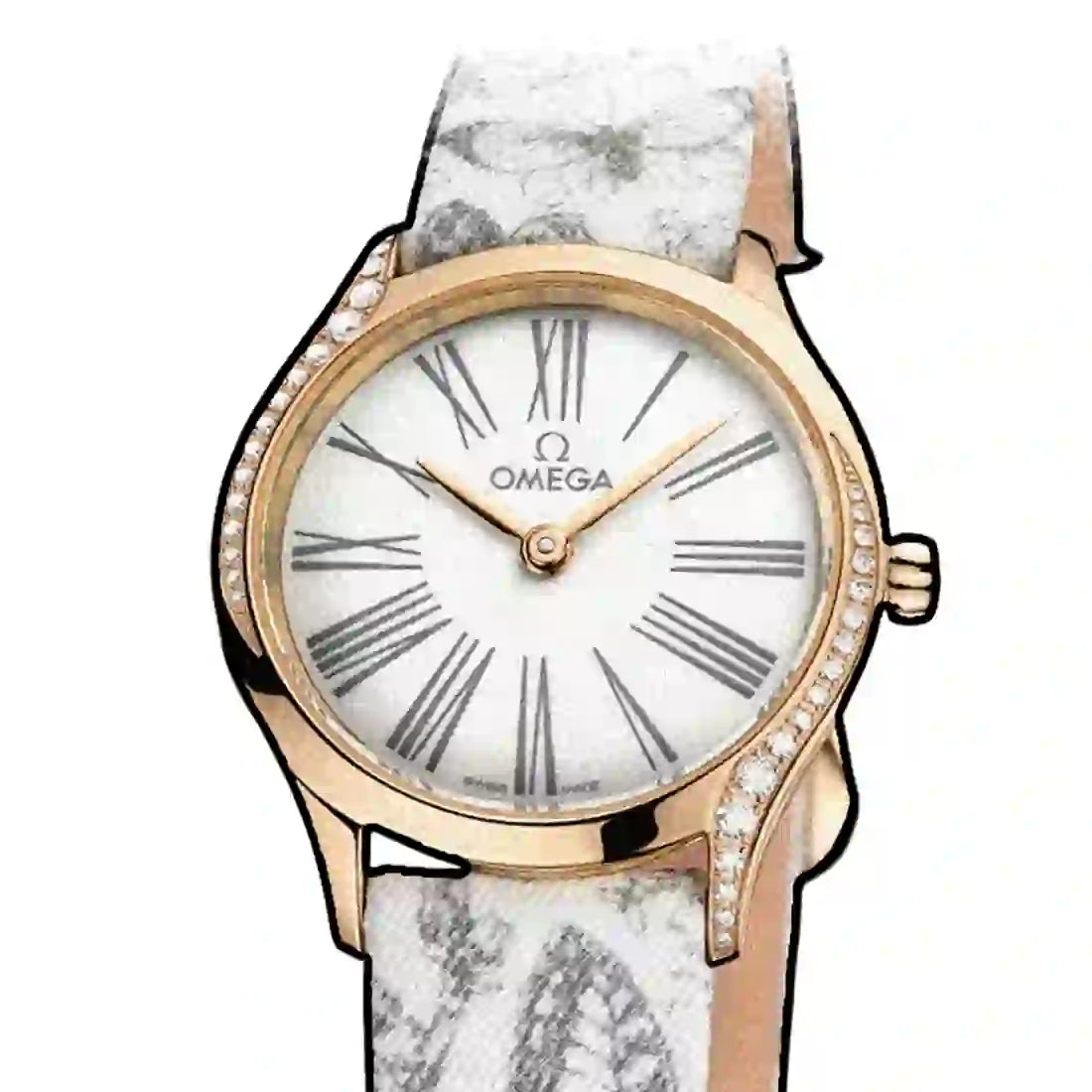 Omega De Ville Trésor Quartz White 26mm