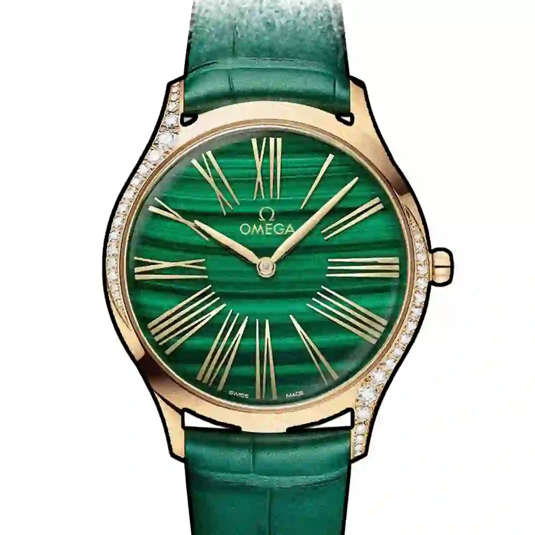 Omega De Ville Tresor Quartz Green 36mm