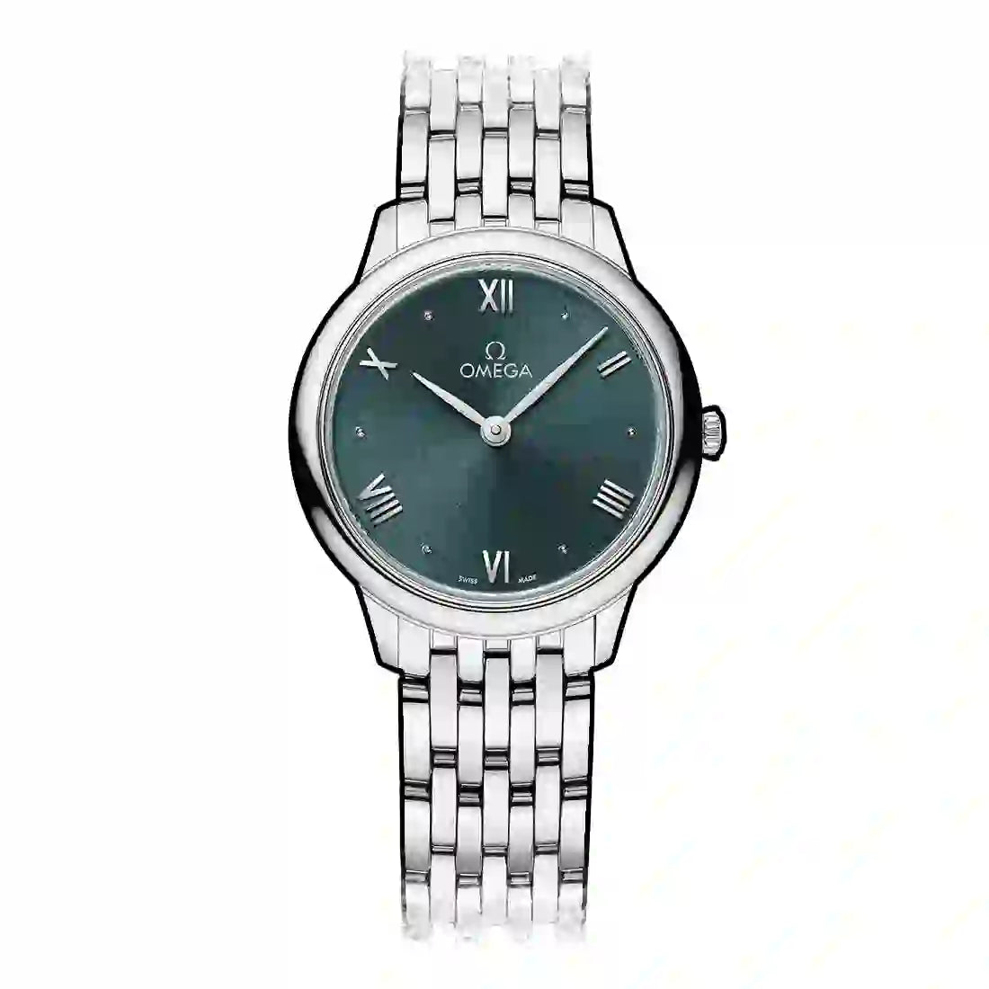 Omega De Ville Prestige Quartz Green 28mm