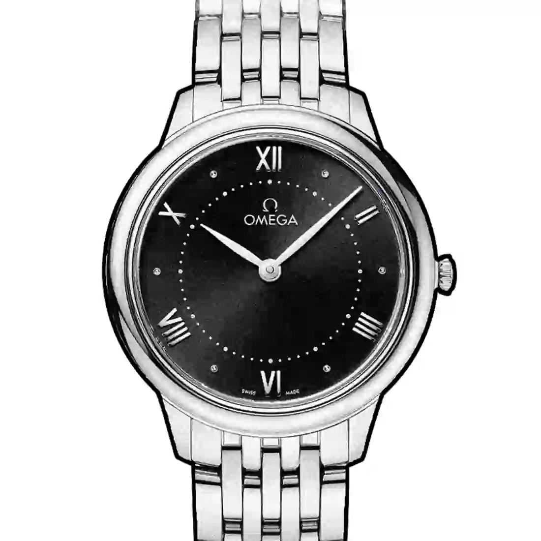 Omega De Ville Prestige Quartz Black 30mm