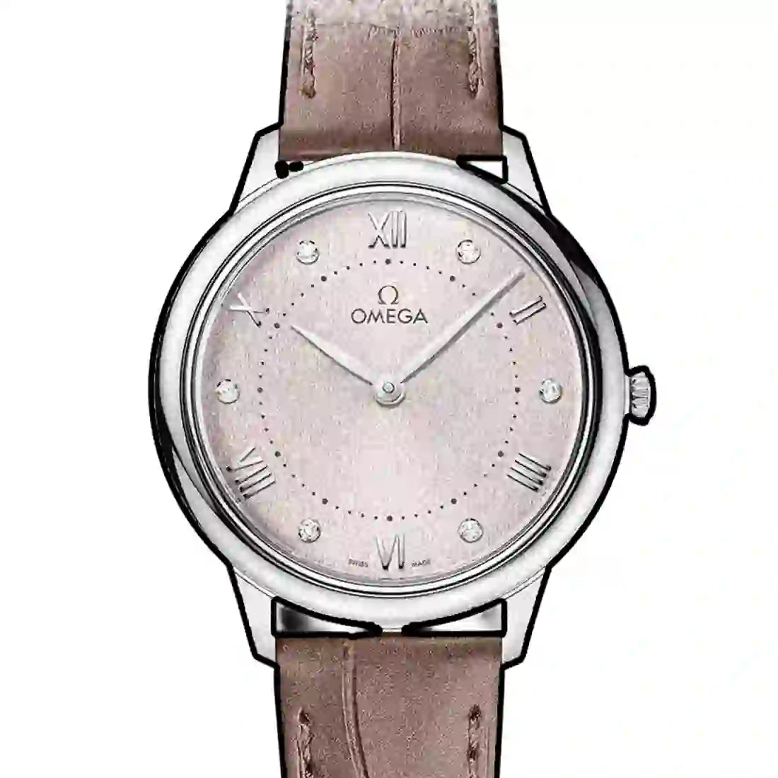 Omega De Ville Prestige Quartz Silver 30mm