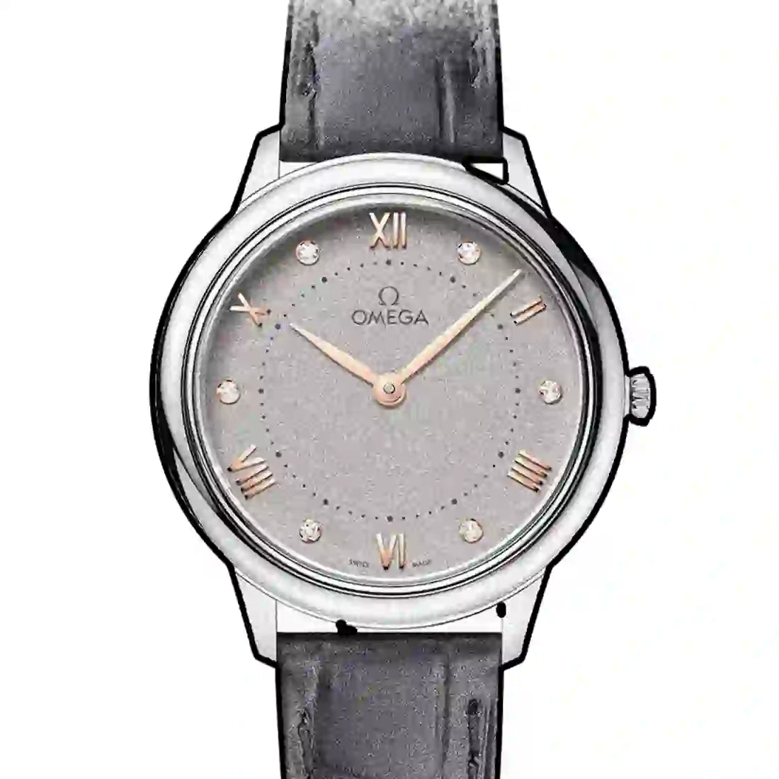 Omega De Ville Prestige Quartz Grey 30mm