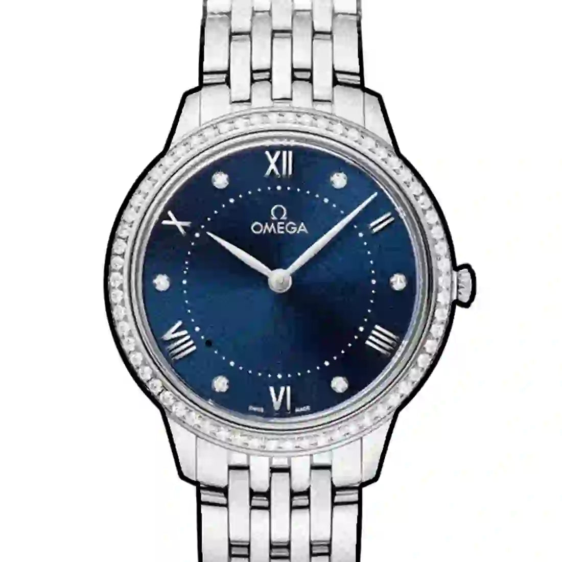 Omega De Ville Quartz Blue 30mm