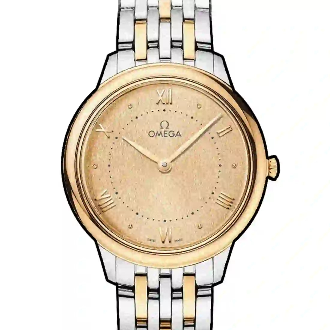 OMEGA De Ville ゴールド文字盤 クォーツ 腕時計 Buy Omega De Ville 434.20.30.60.08.001 | Free Shipping | Montredo