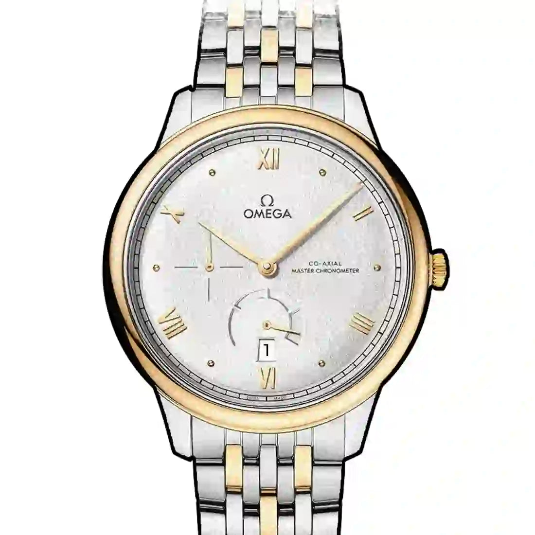 Omega De Ville Co-Axial Master Chronometer Gangreserve Automatic Silver 41mm