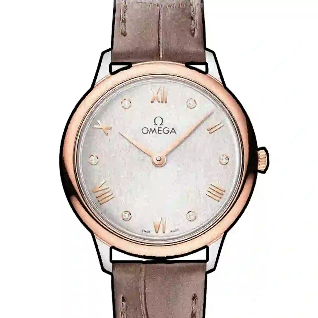 Omega De Ville Prestige Quartz Silver 28mm