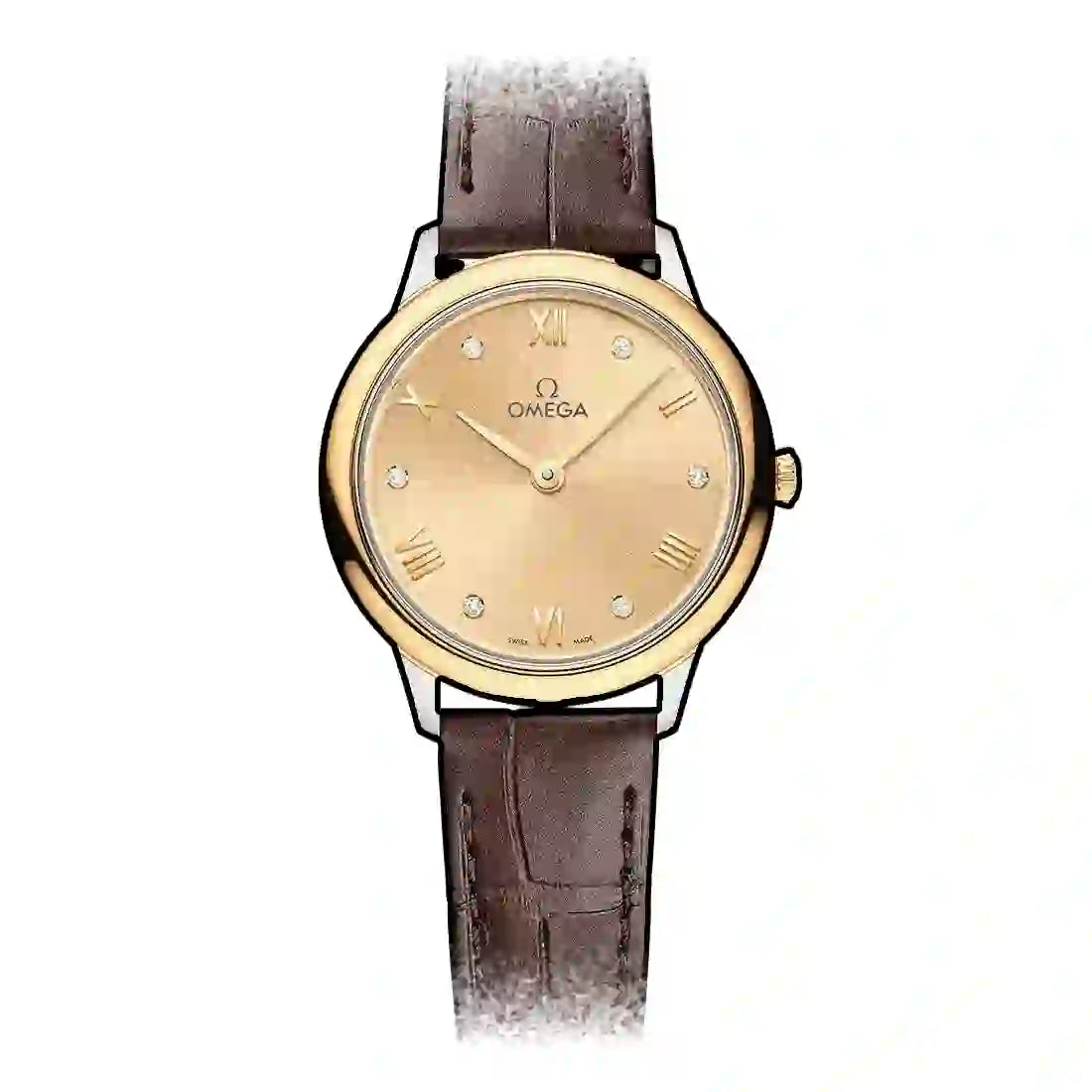 Omega De Ville Prestige Quartz Gold 28mm