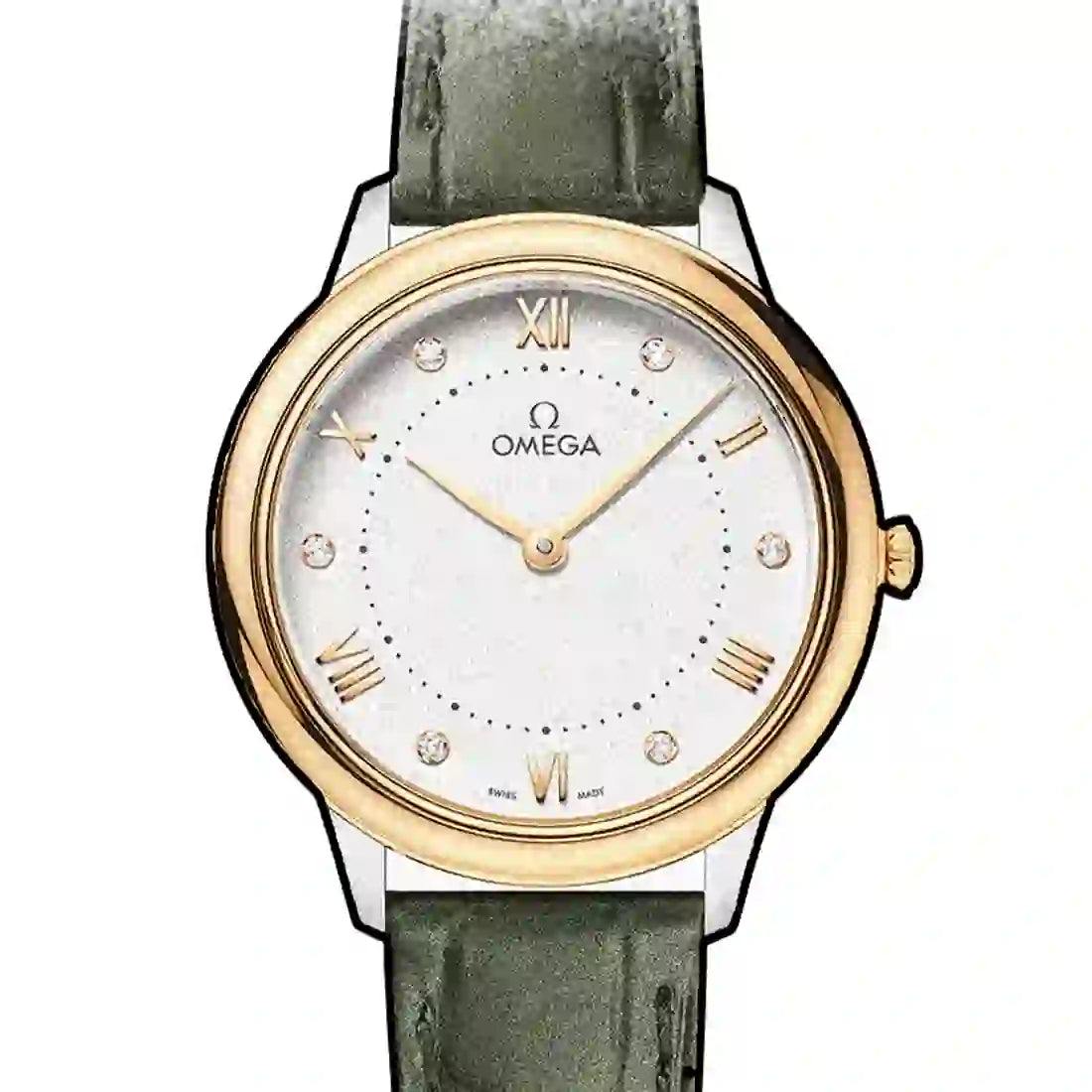 Omega De Ville Prestige Quartz White 30mm