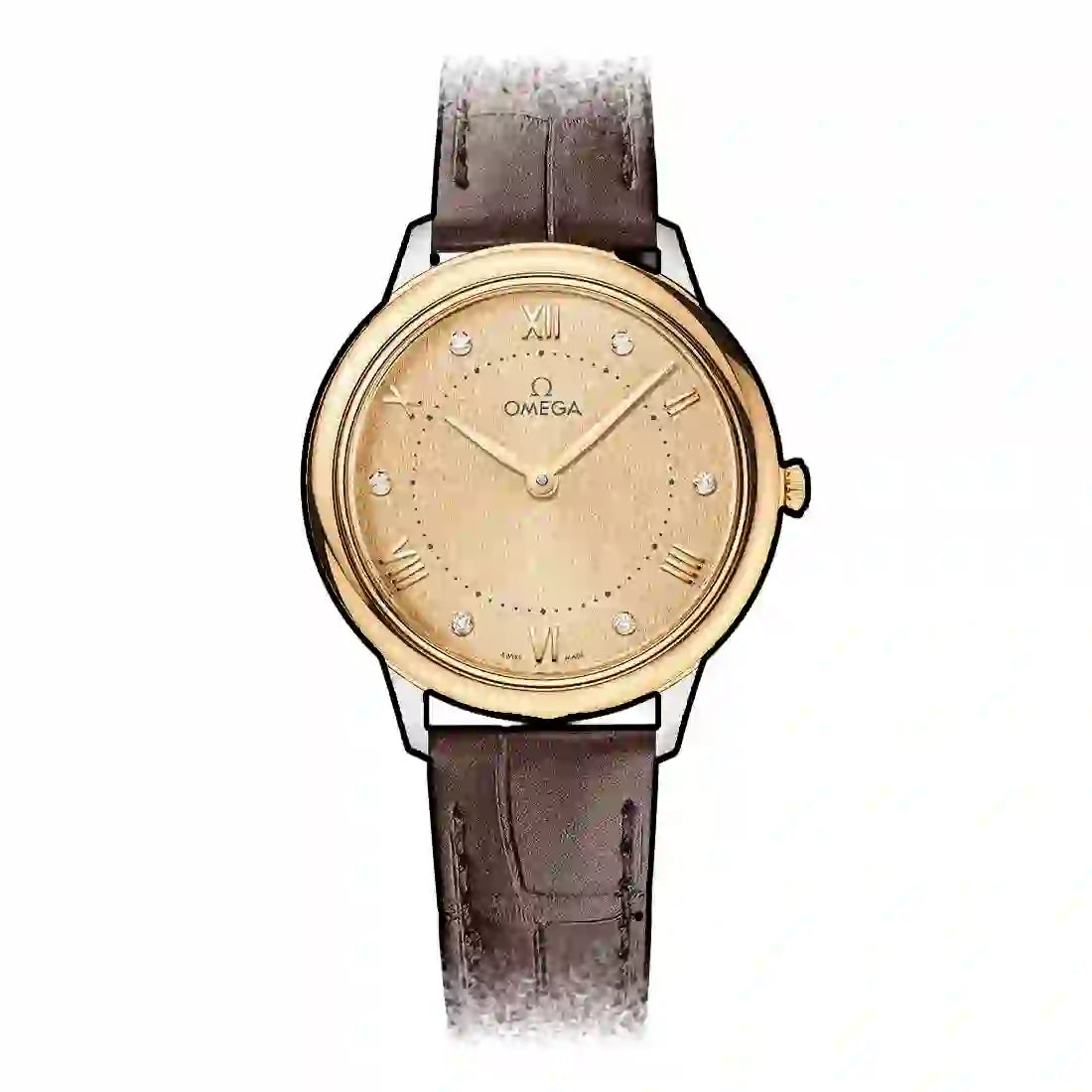 Omega De Ville Prestige Quartz Gold 30mm