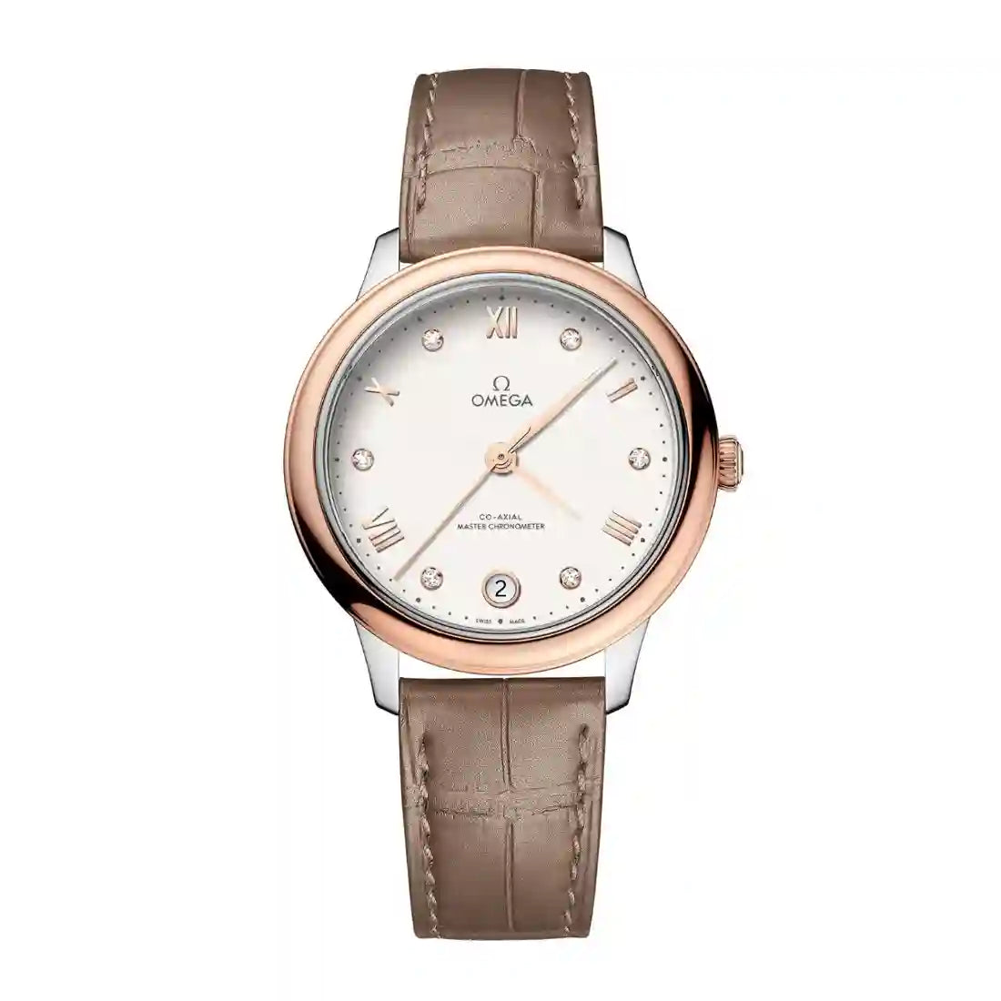 Omega De Ville Co-Axial Master Automatic White 34mm