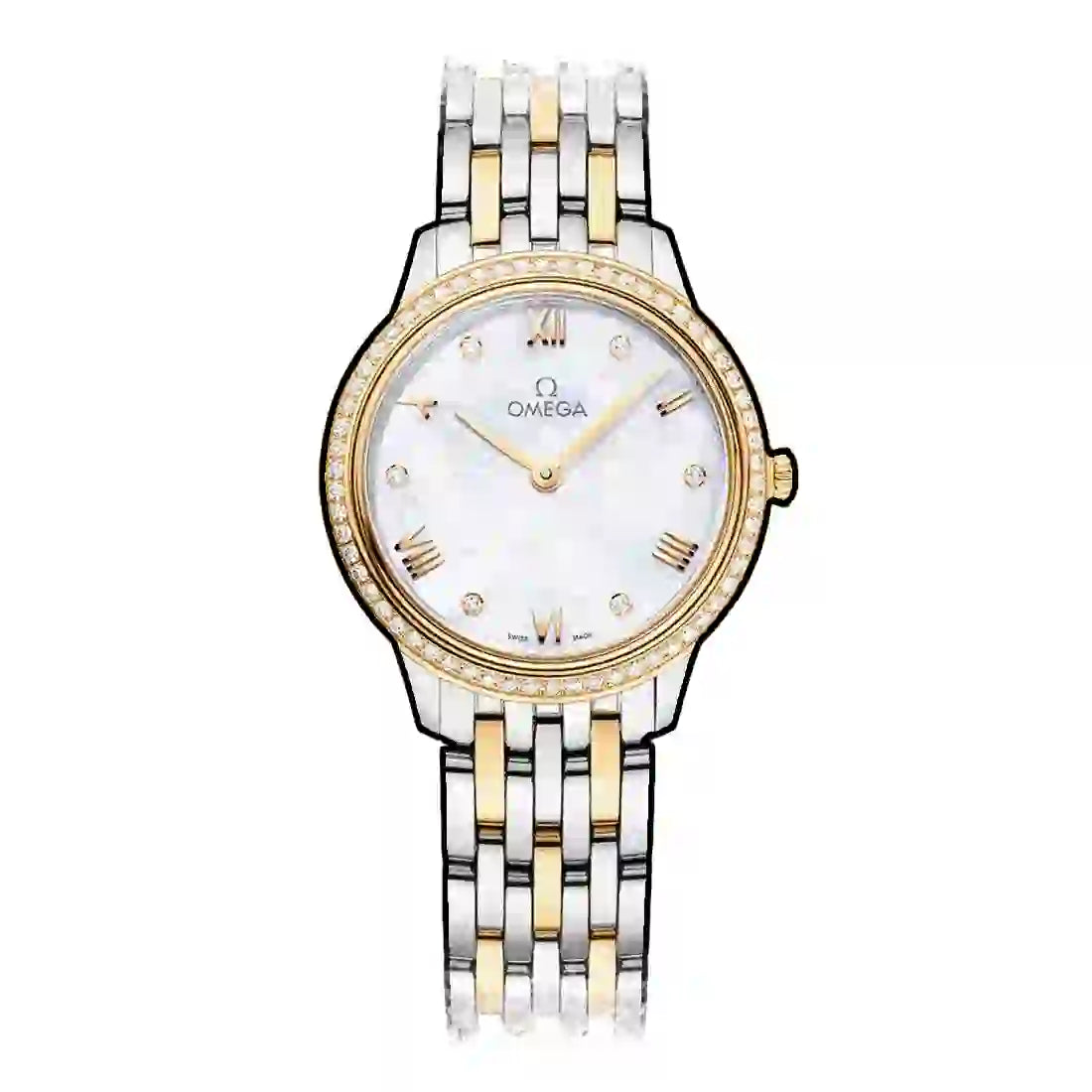 Omega De Ville Quartz White 27mm