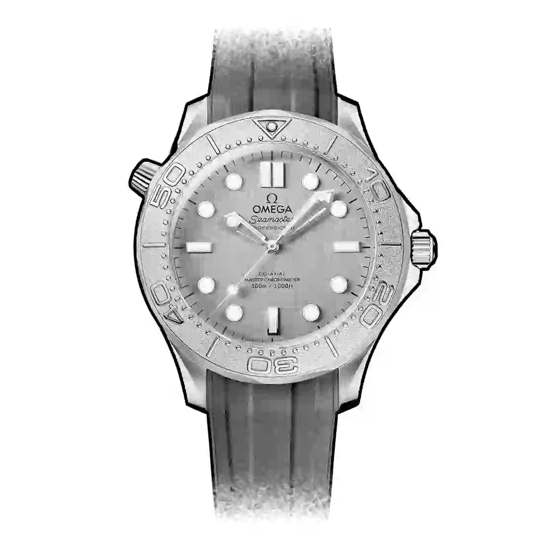 Omega Seamaster Diver 300M Automatic Grey 42mm