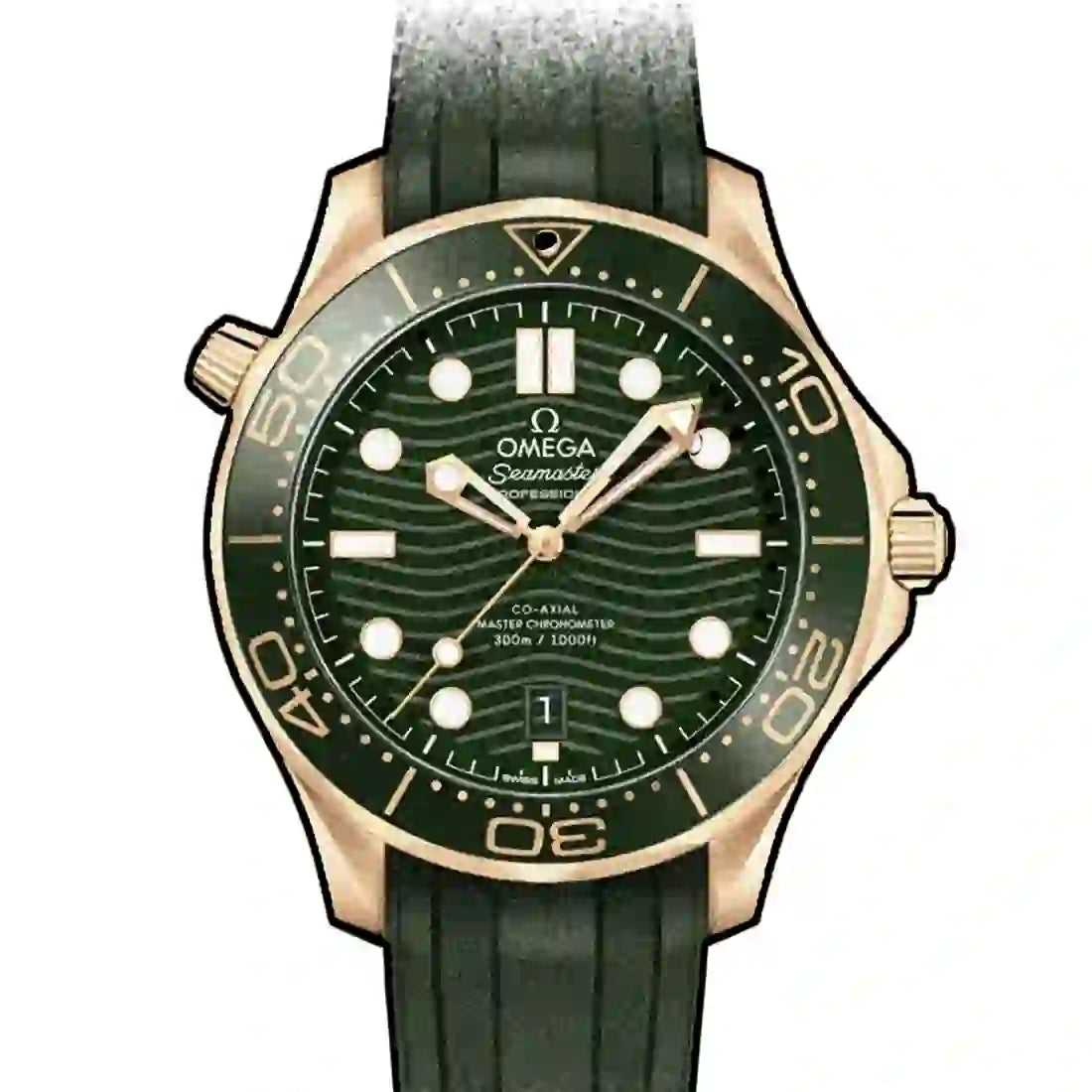 Omega Seamaster Automatic Green 42mm