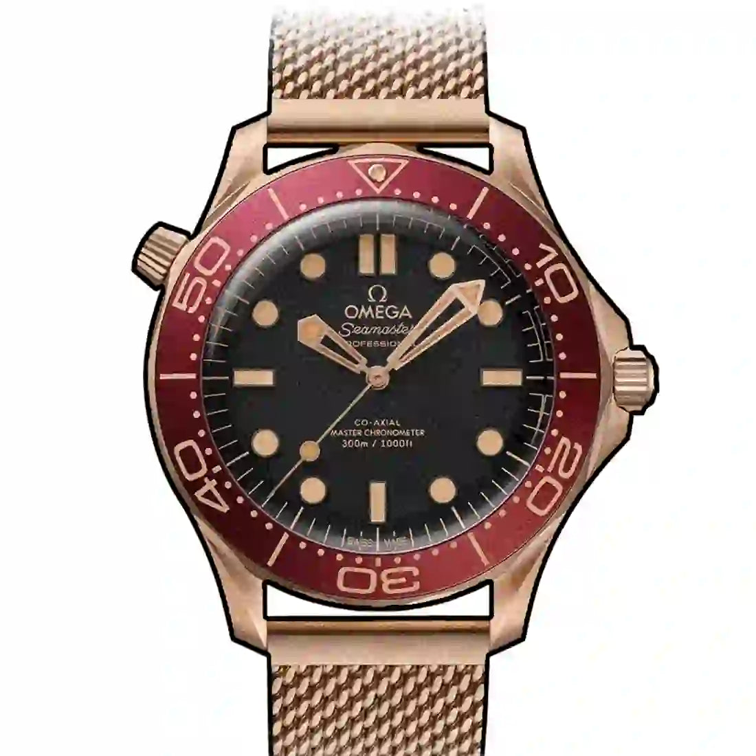 Omega Seamaster Automatic Black 42mm