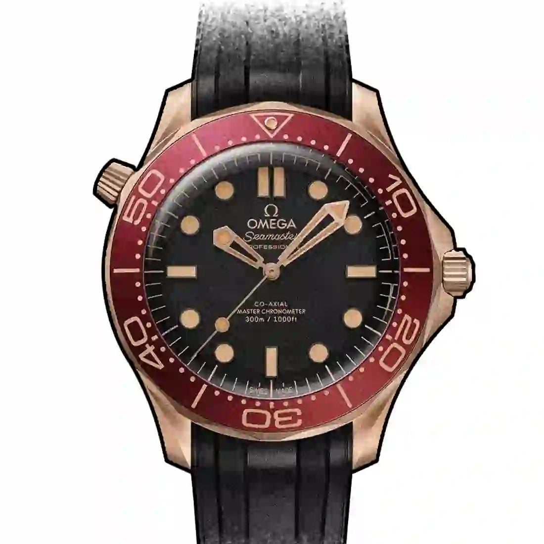 Omega Seamaster Automatic Black 42mm