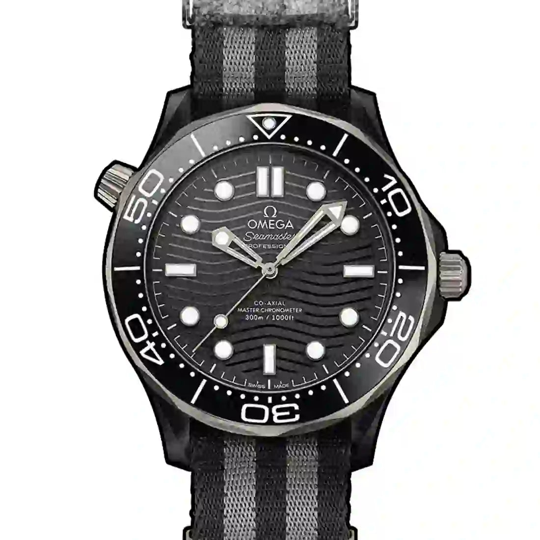 Omega Seamaster Diver 300 M Co-Axial Master Chronometer Automatic Black 43,5mm