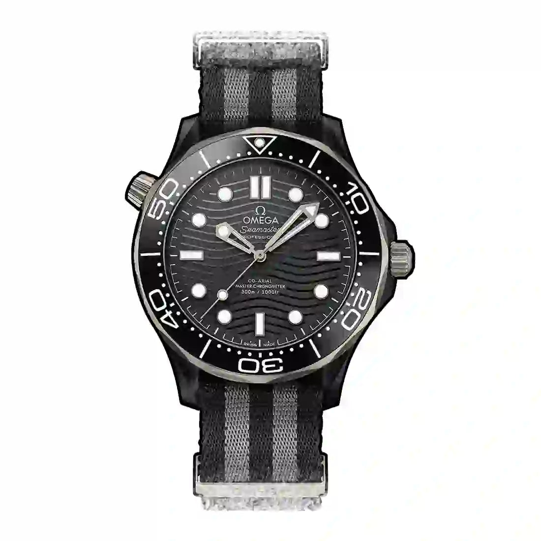 Omega Seamaster Diver 300 M Co-Axial Master Chronometer Automatic Black 43,5mm