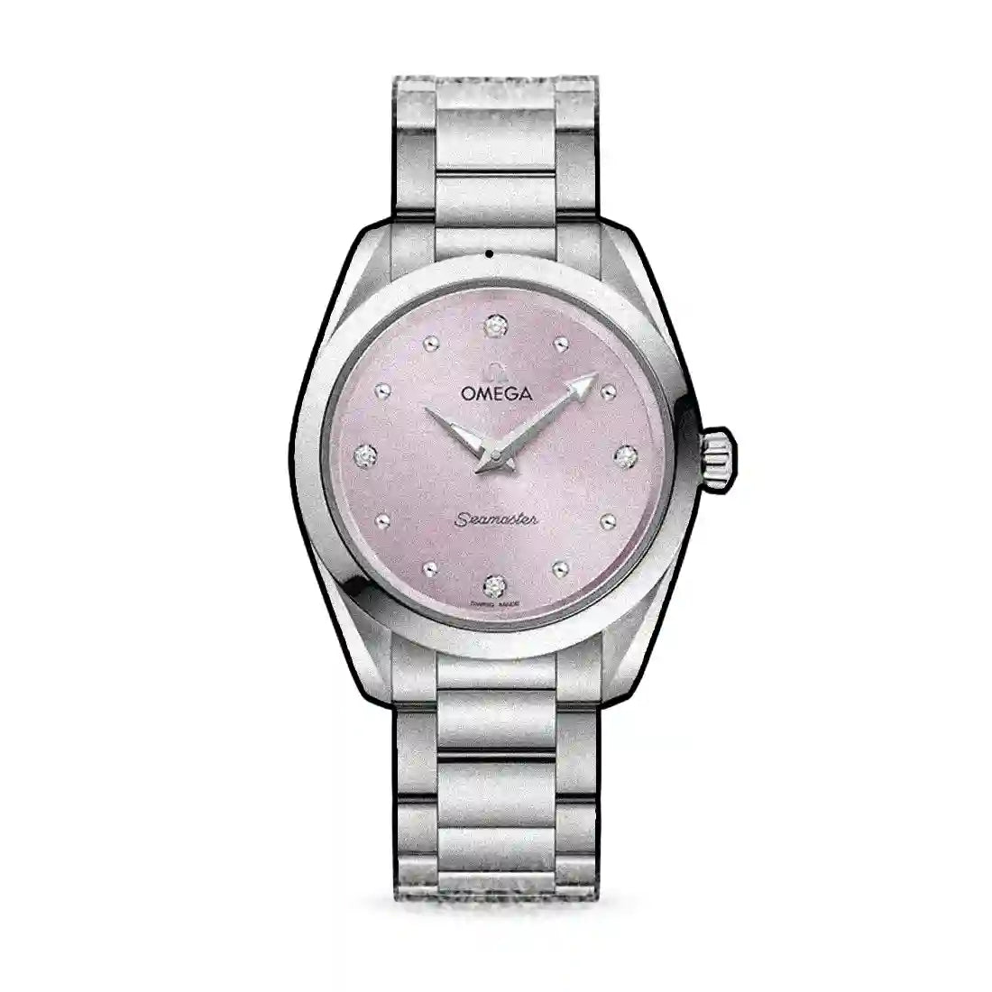 Omega Seamaster Quartz Purple 28mm