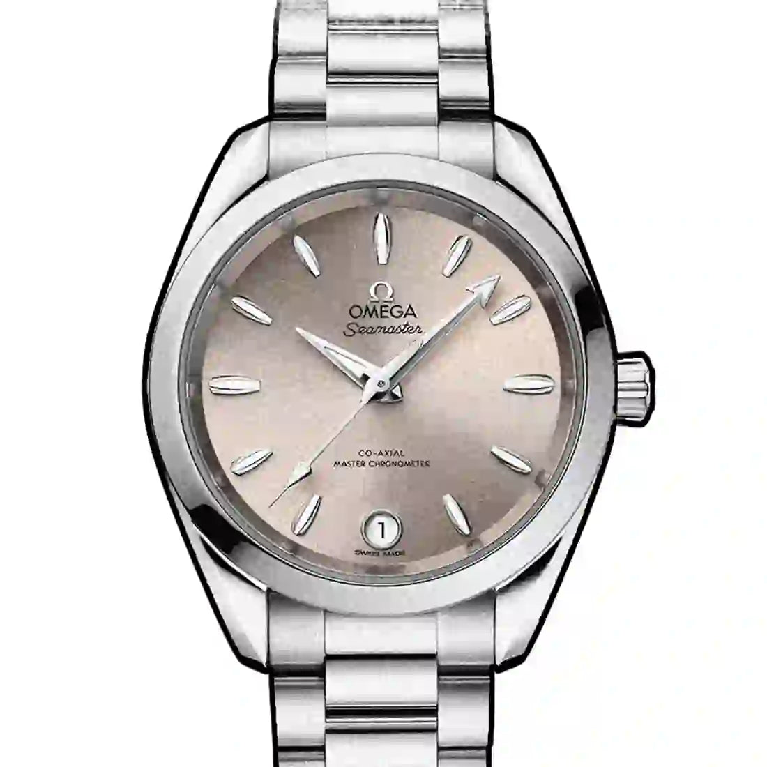 Omega Seamaster Aqua Terra 150M Co-Axial Master Chronometer Automatic Beige 34mm