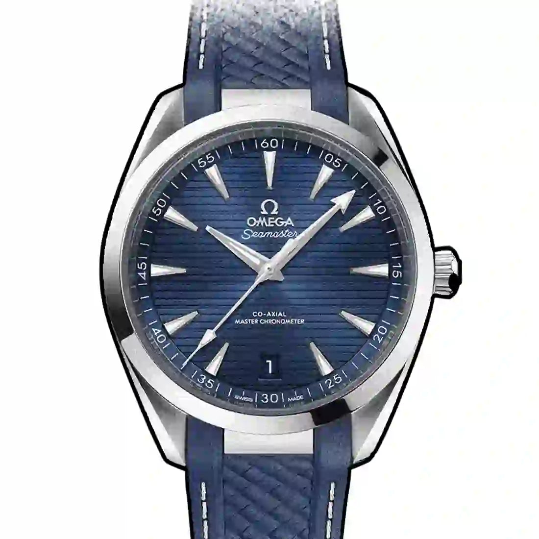 Omega Seamaster Aqua Terra 150M Co-Axial Master Chronometer Automatic Blue 41mm