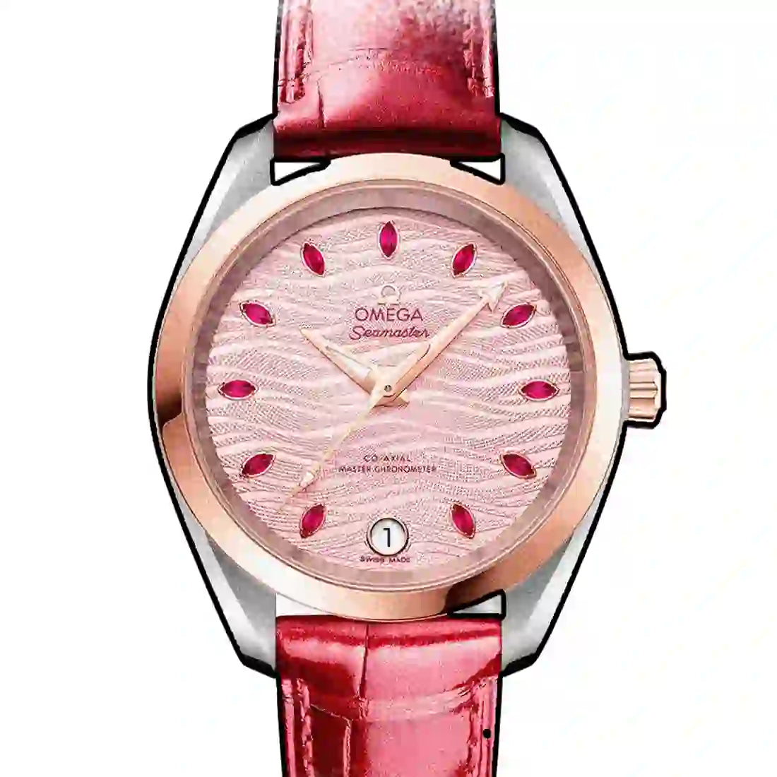 Omega Seamaster Aqua Terra 150 M Co-Axial Master Chronometer Automatic Pink 34mm