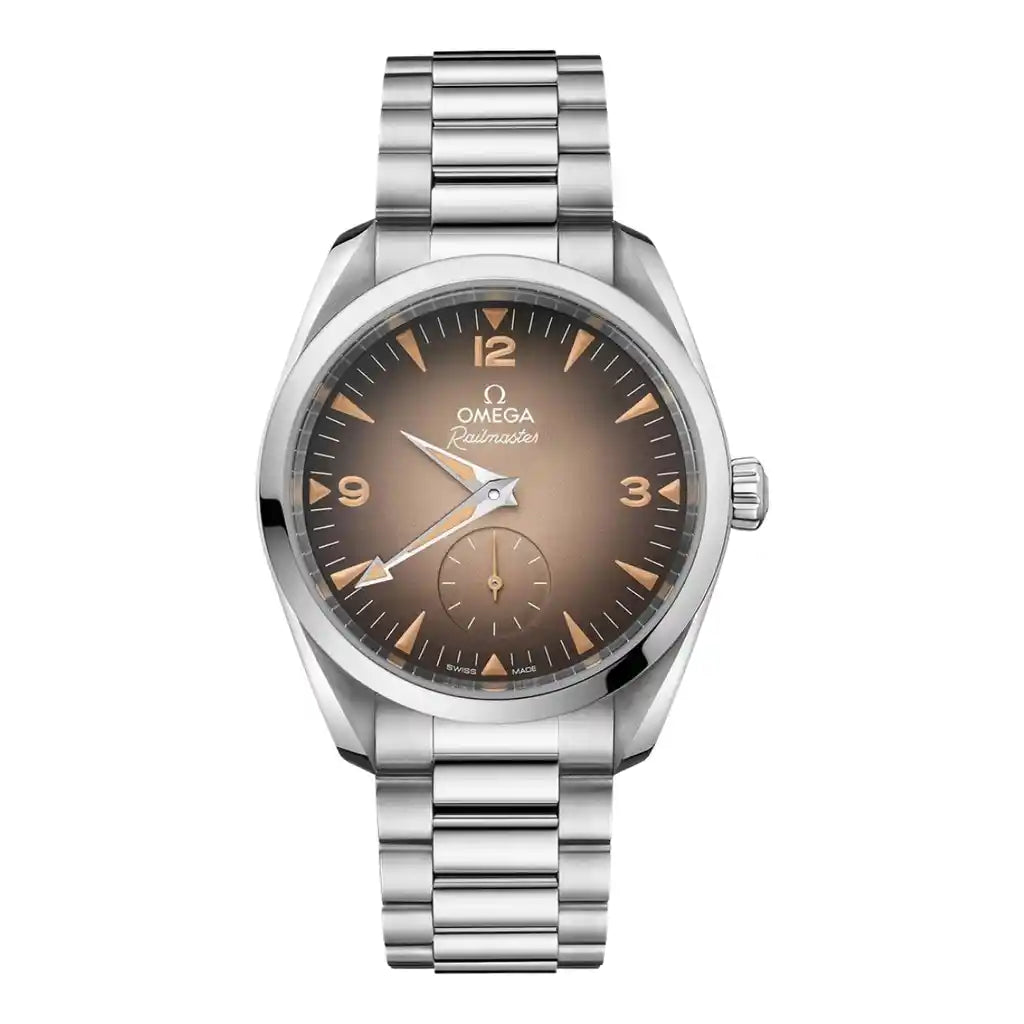 Omega Seamaster 235.10.38.20.13.001 Brown Dial Stainless steel 38mm Watch