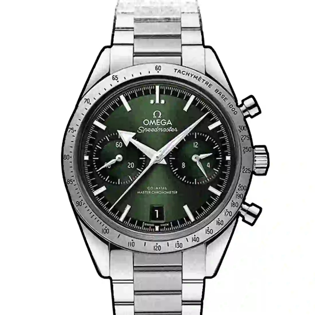 Omega Speedmaster '57 Remontage Manuel Vert 40,5 mm