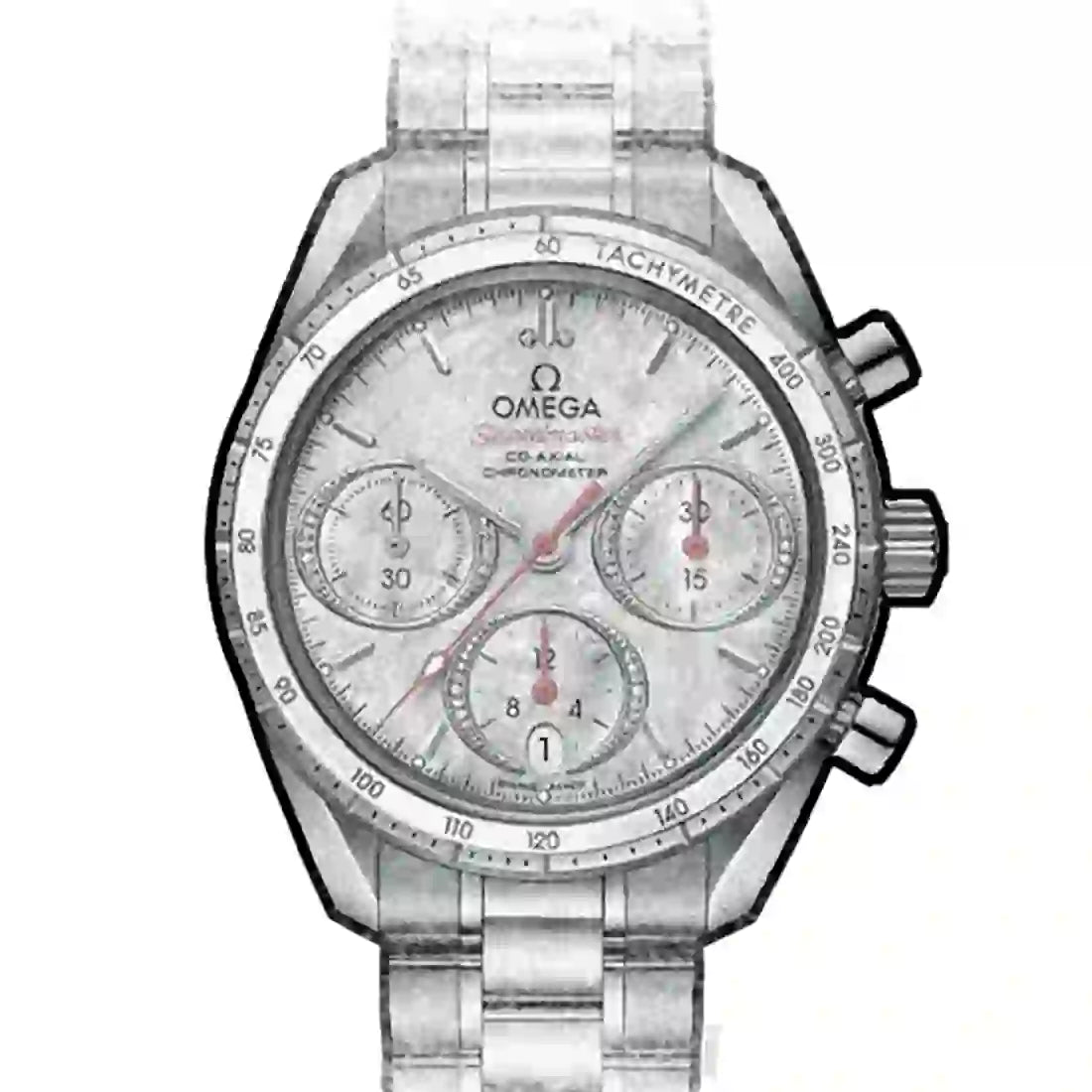 Omega Speedmaster Automatique Mère De Perle 38mm