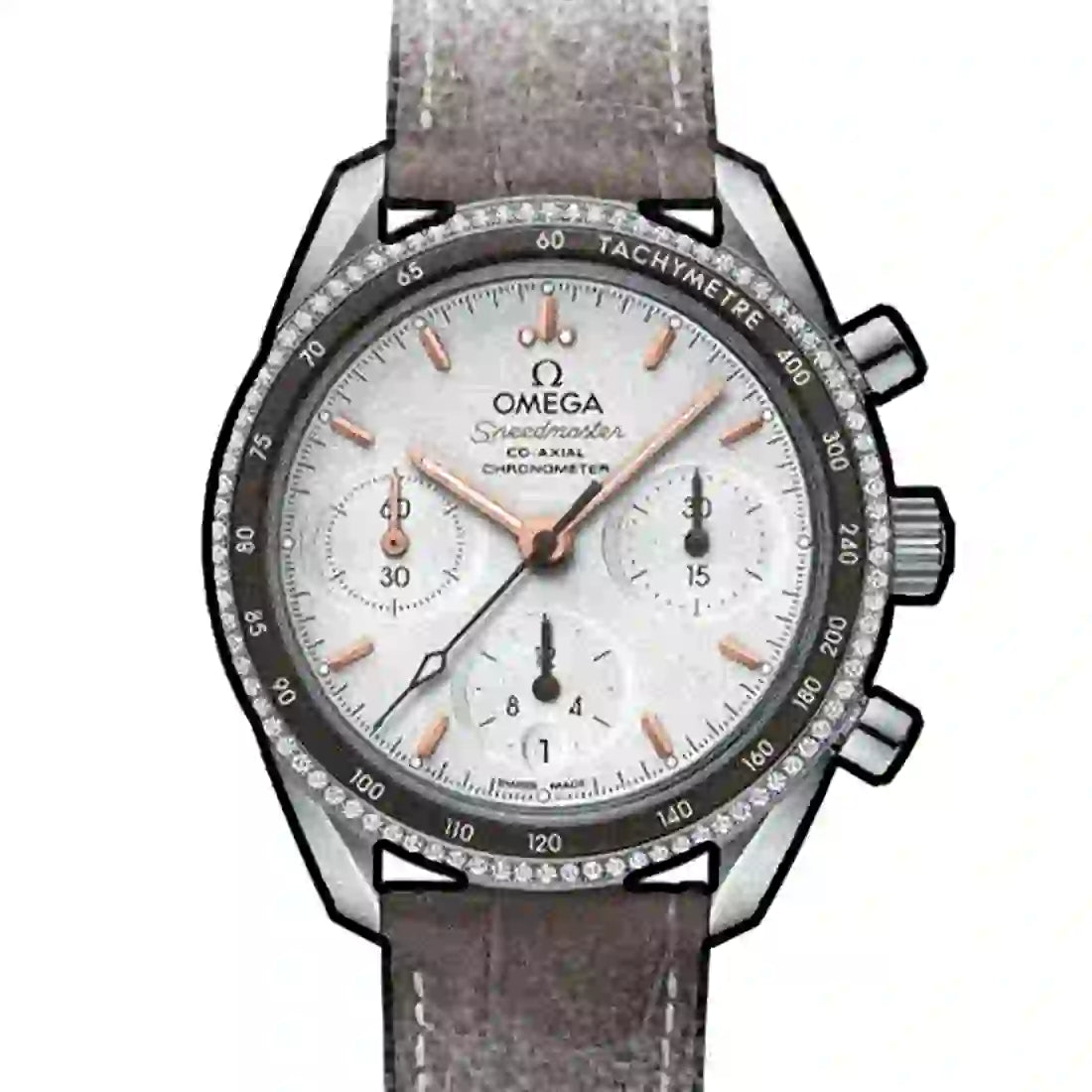 Omega Speedmaster Automatique Argent 38mm
