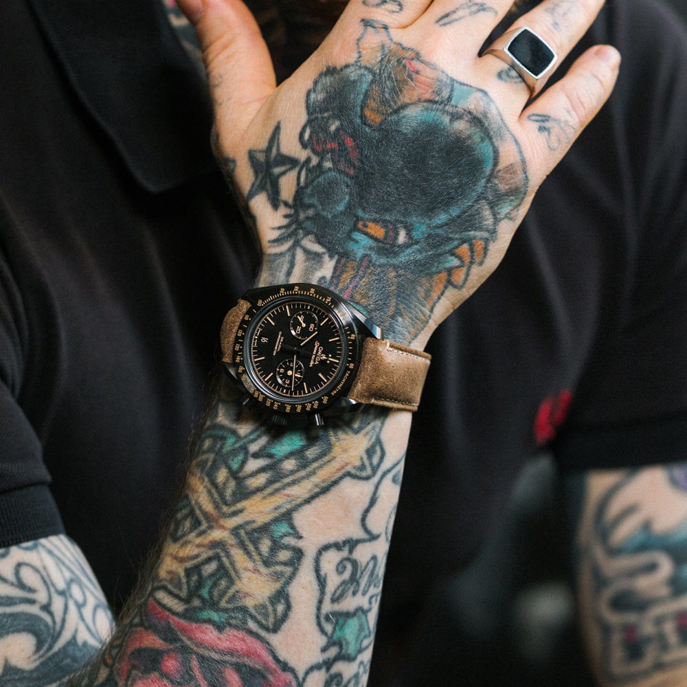 Omega Speedmaster Automatic Zwart 44 mm