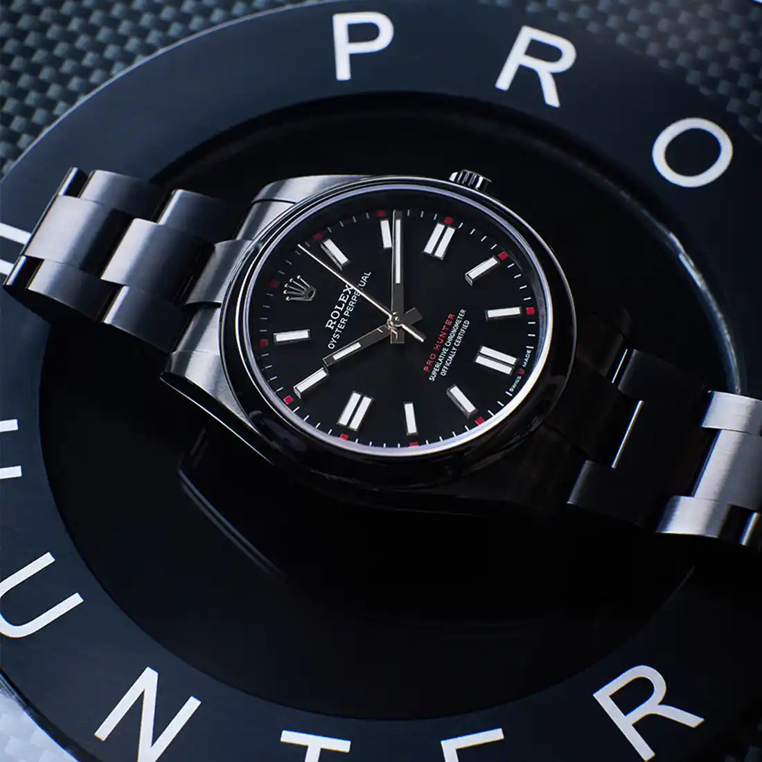 Pro Hunter Oyster Perpetual Automatic Black 41mm