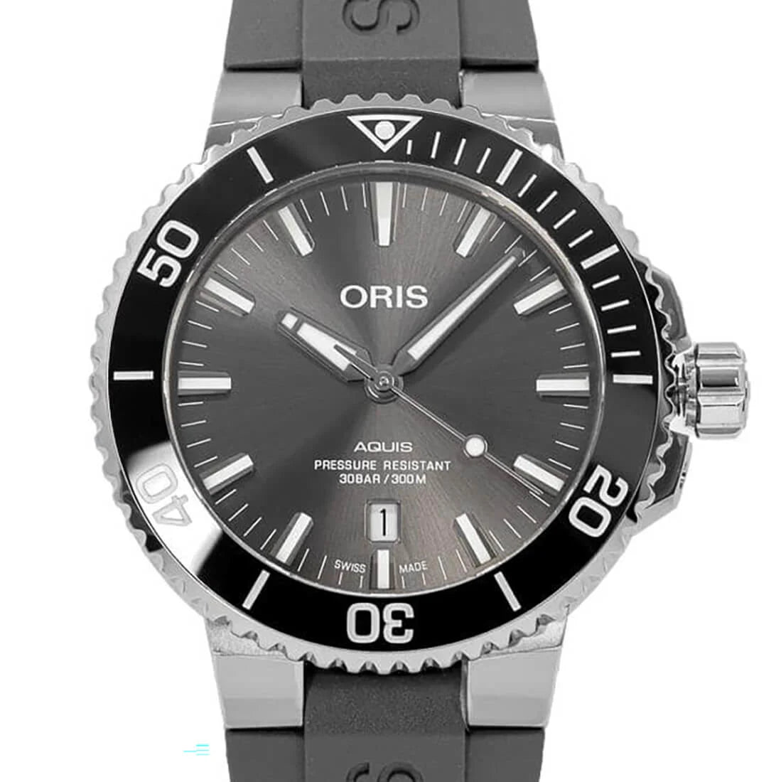 Buy Oris Aquis 01 733 7730 7153-07 4 24 63TEB | Free Shipping