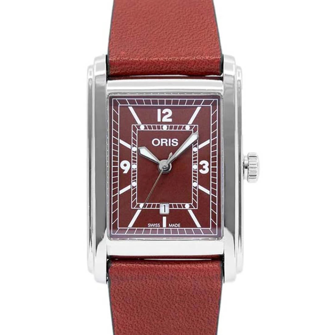 Oris Rectangulaire Automatique Rouge