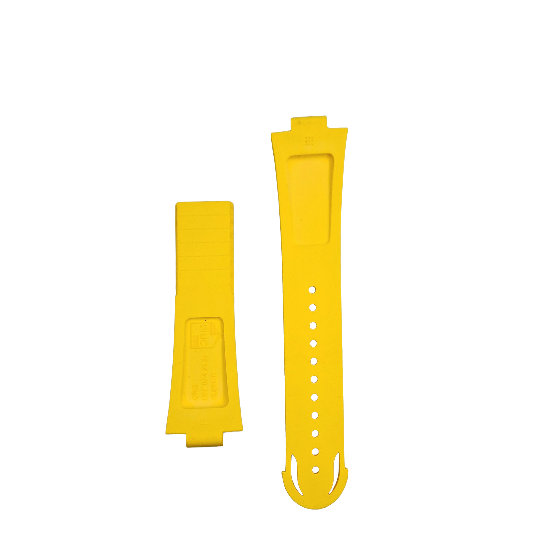 Oris Yellow Rubber Watch Strap – Original Sport Band