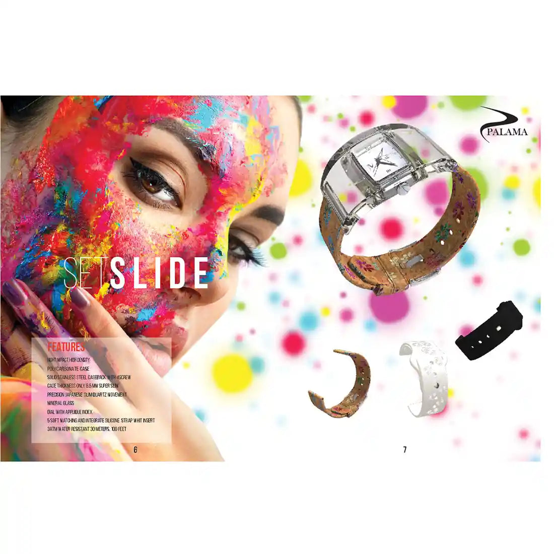 Palama Schiebeset Quarz Weiß