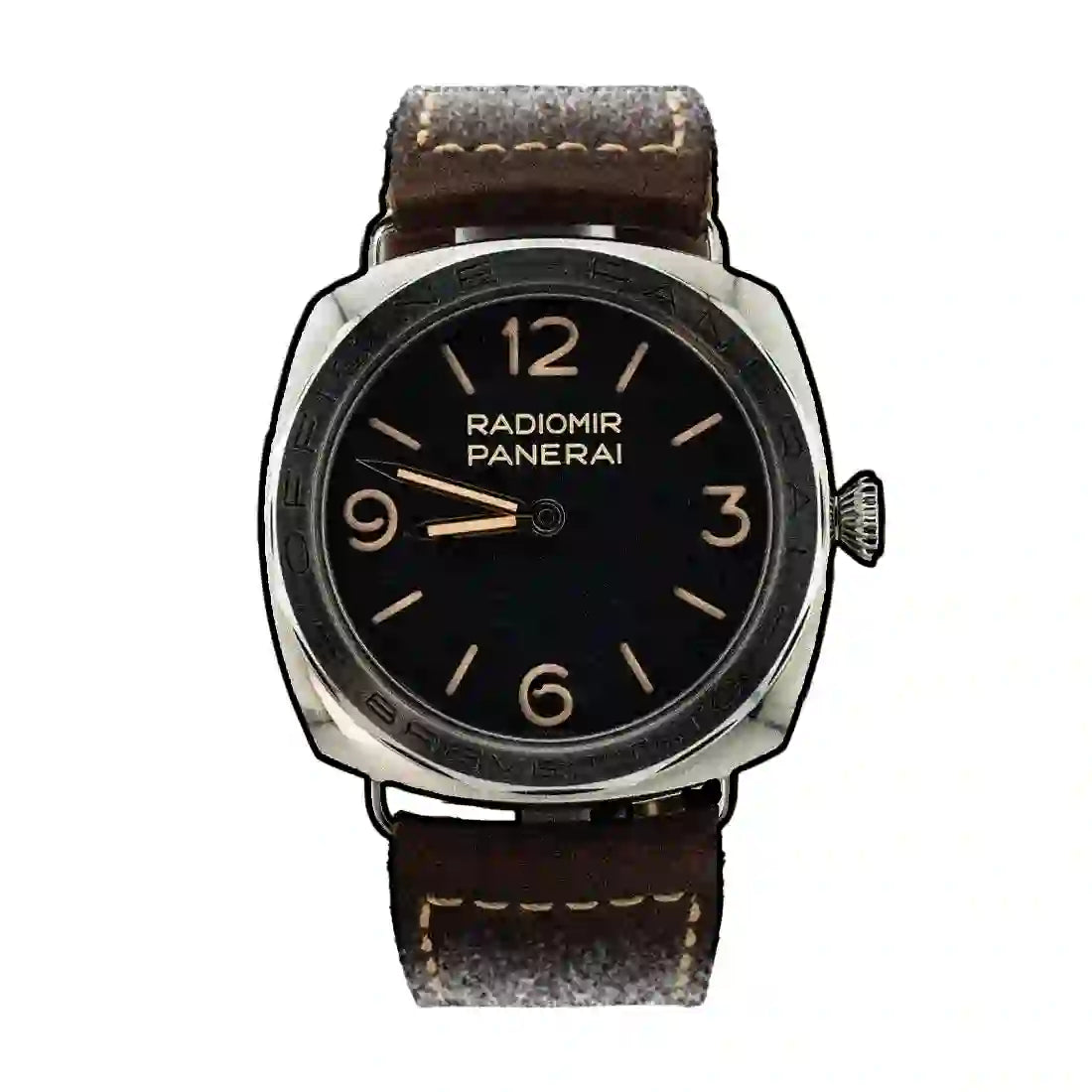 Panerai Radiomir Handaufzug Schwarz