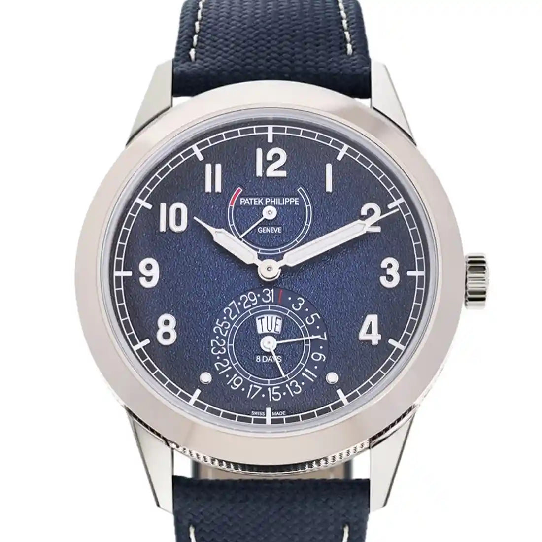 Patek Philippe Calatrava Remontage Manuel Bleu 41mm